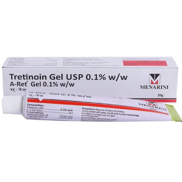 A Ret Gel 0.1 - Tretinoin in Australia