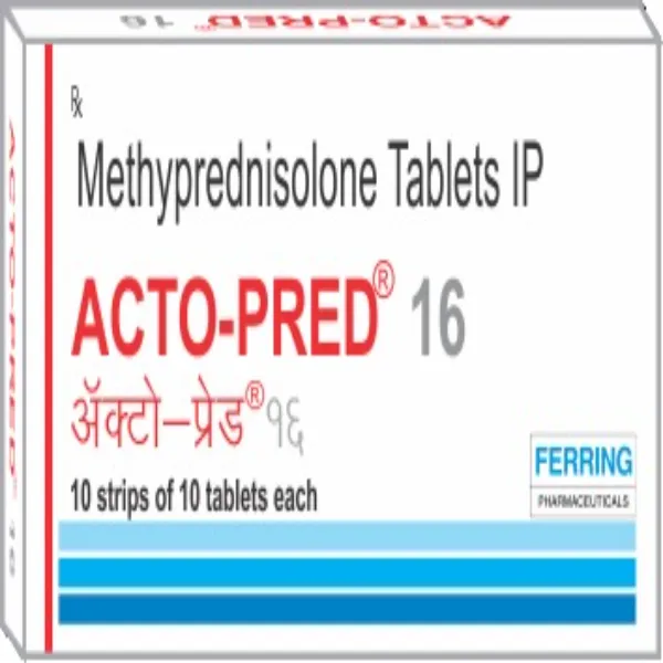 Acto Pred 16 mg - Methylprednisolone