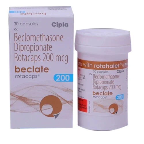 Beclomethasone Dipropionate Rotacaps 200 mcg AUS