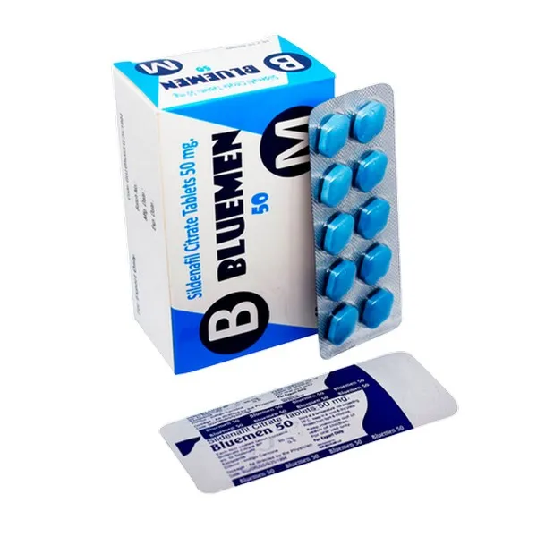 Bluemen 50mg – Sildenafil 50mg