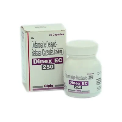 DINEX EC 250 MG - DIDANOSINE Capsule