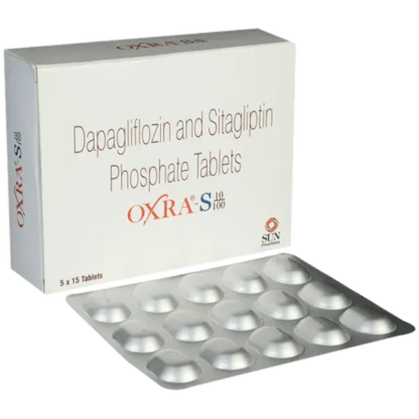 Oxra-S - Dapagliflozin 10mg + Sitagliptin 100mg