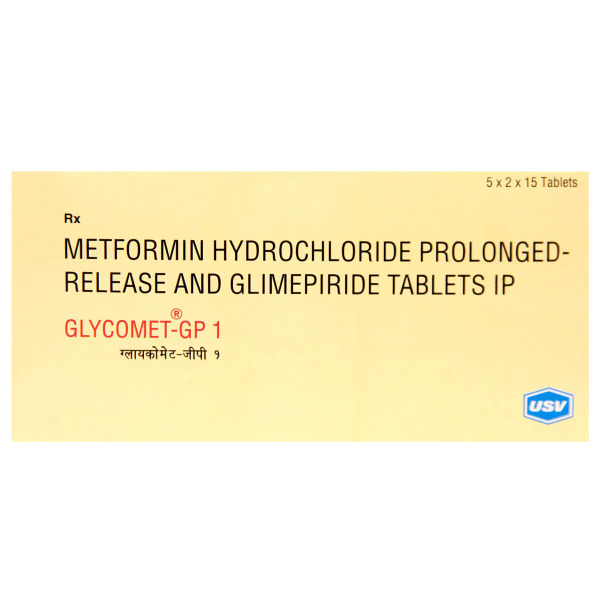 Glycomet-GP 1mg Tablet