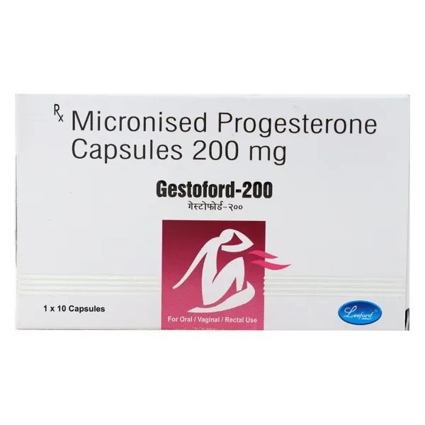 Progesterone 200mg - Gestoford 200mg Australia