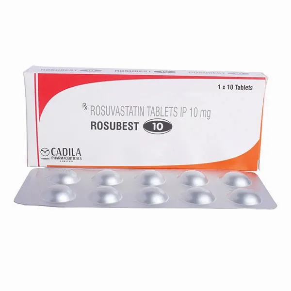 Rosuvastatin 10mg - Rosubest in Australia