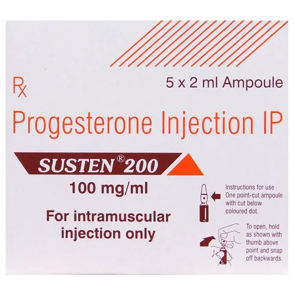 Susten 200mg - Progesterone Injection Australia