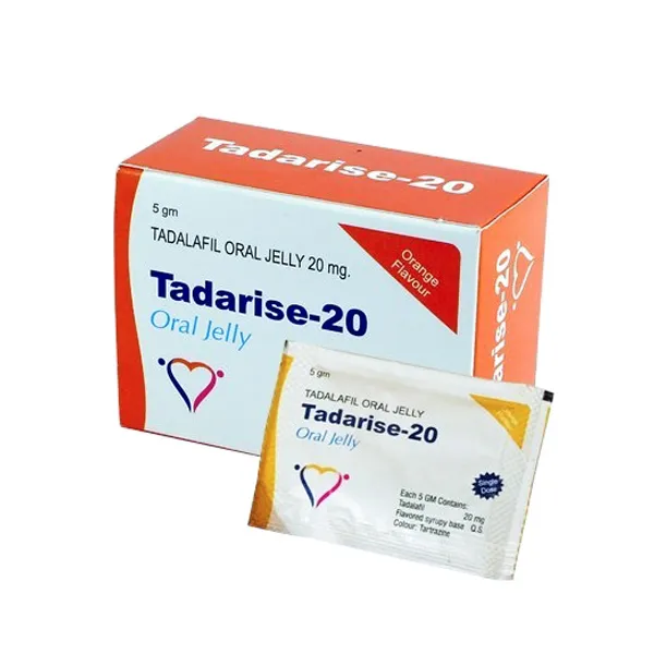 Tadarise oral Jelly - Tadalafil 20mg