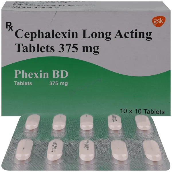 Phexin BD 375 - Cefalexin
