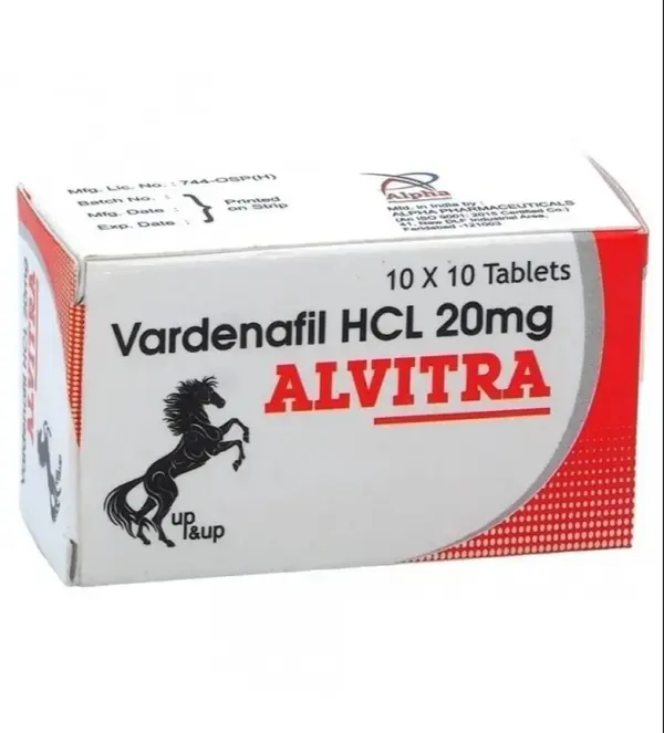Alvitra 20mg – Vardenafil 20mg