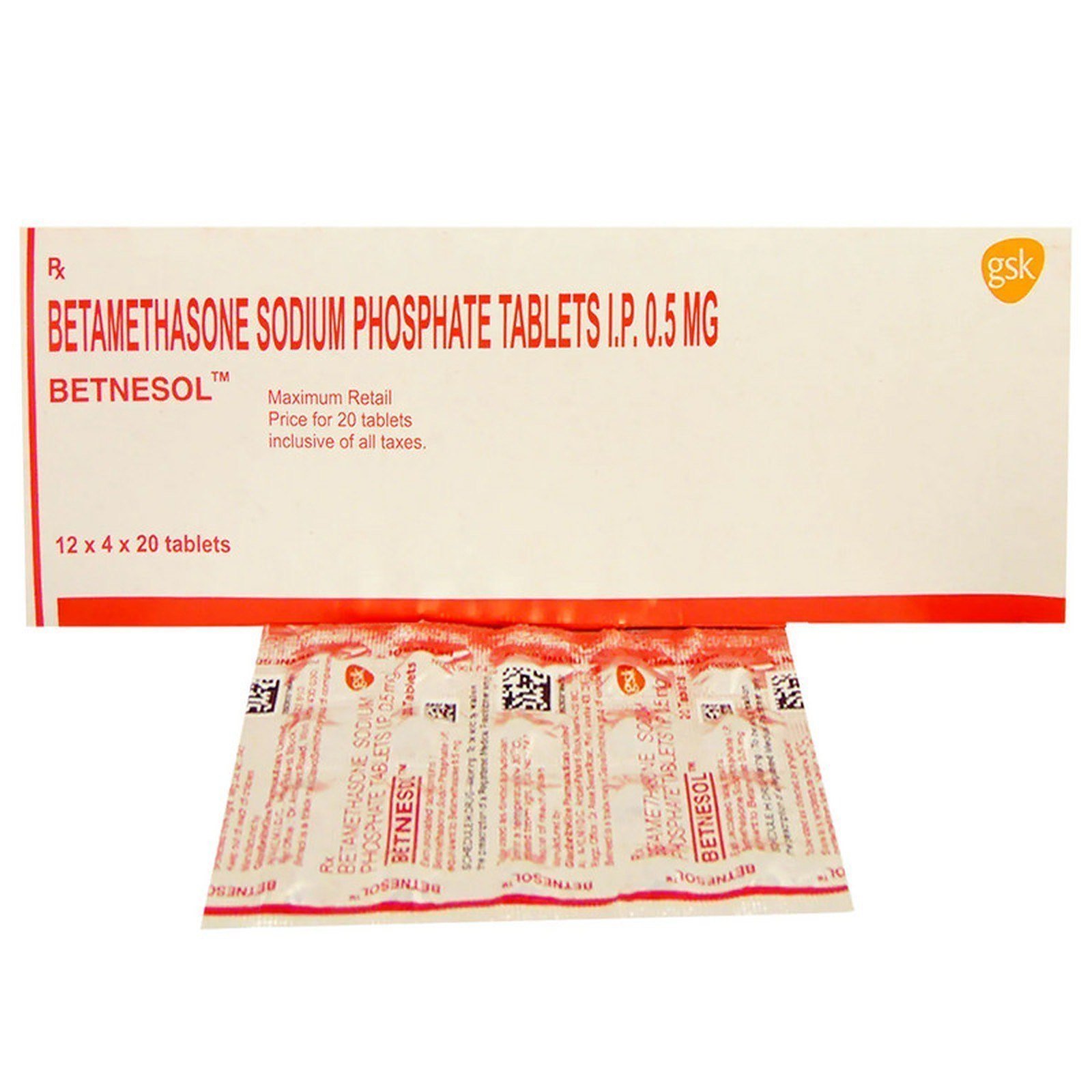 Betnesol  0.5 - BETAMETHSONE SODIUM PHOSPHATE