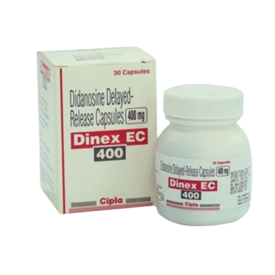 DINEX EC 400 MG - DIDANOSINE Capsule