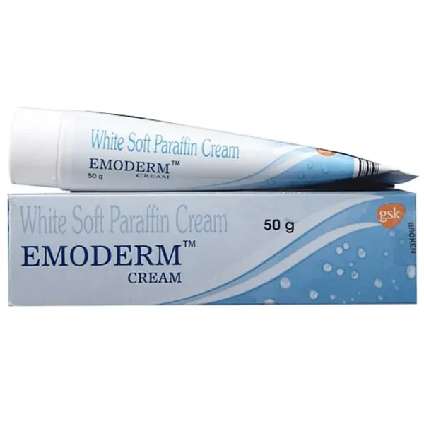 Emoderm 50gm - White Soft Paraffin Cream