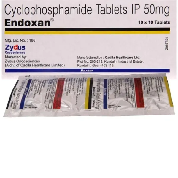 Endoxan 50mg - Cyclophosphamide Tablet
