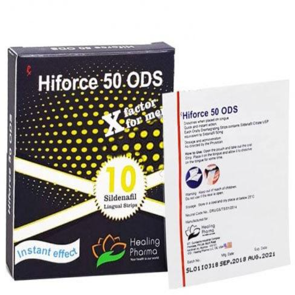 Sildenafil Oral Film 50mg – Sildenafil 50mg