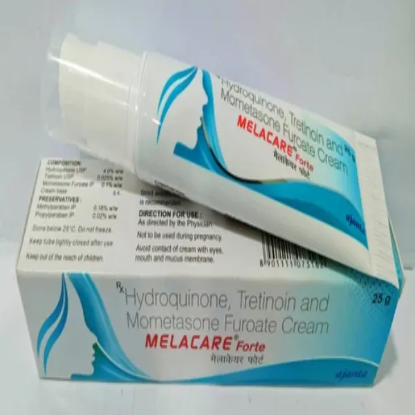 Melacare Forte Cream -Hydroquinone/Tretinoin/Mometasone