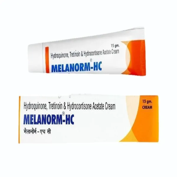 Melanorm HC Cream - Hydroquinone/Tretinoin/Hydrocortisone