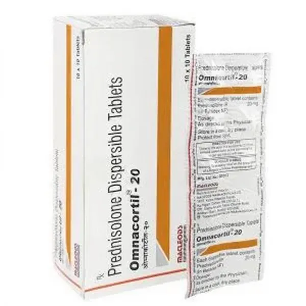 Prednisolone Dispersible Tablets 20mg Australia