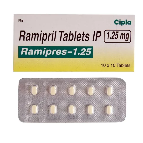 Ramipres 1.25mg Tablet