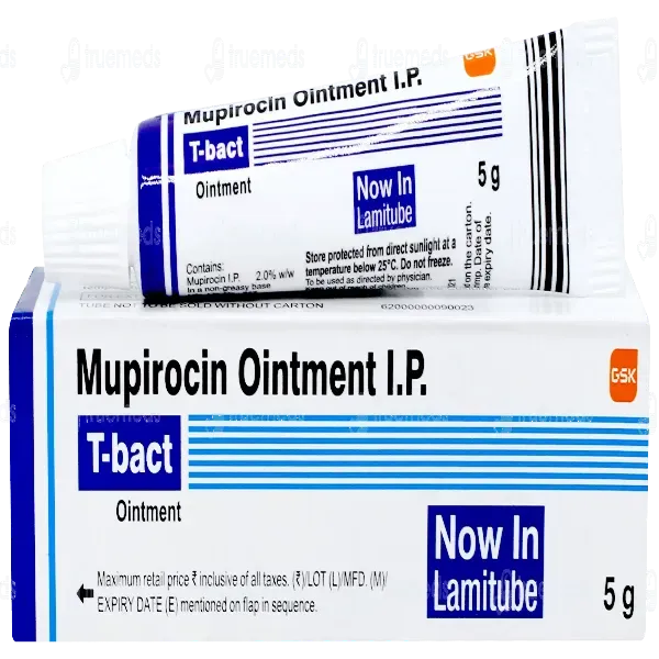 T-BACT OINTMENT 5GM - MUPIROCIN