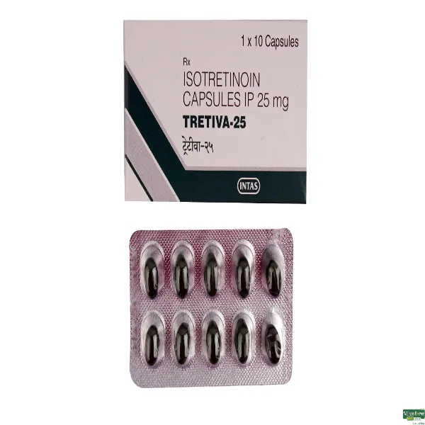Tretiva 25mg Soft - Isotretinoin Capsule