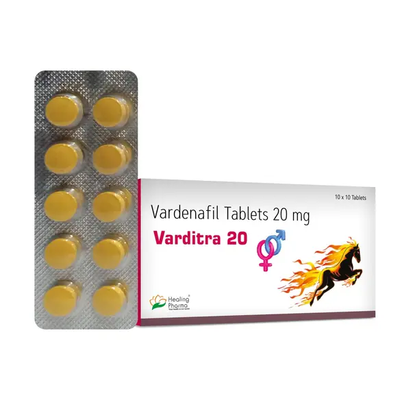 Varditra 20mg – Vardenafil 20mg