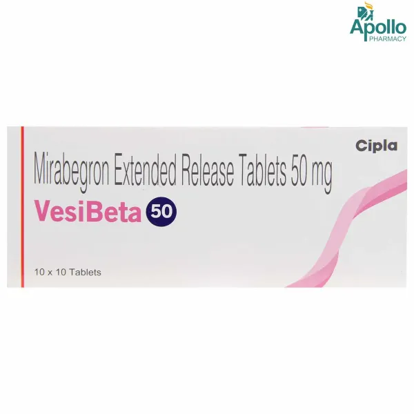 VesiBeta 50mg Tablet