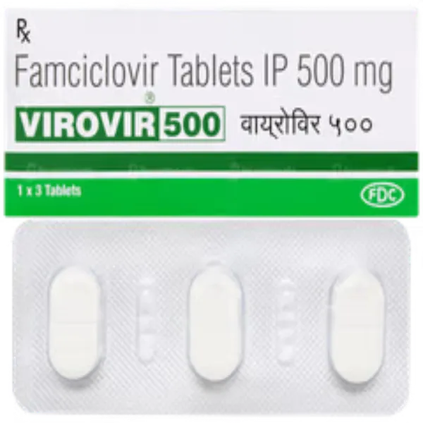 Virovir 500Mg - Famciclovir 500Mg