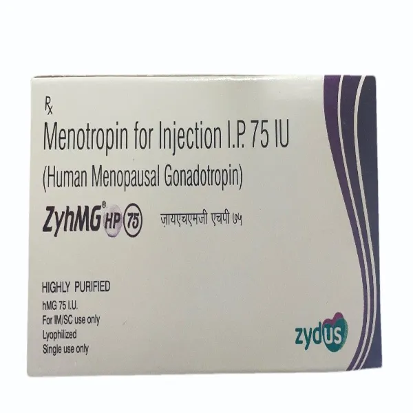 ZyHMG 75iu Injection – Menotrophin (HMG)