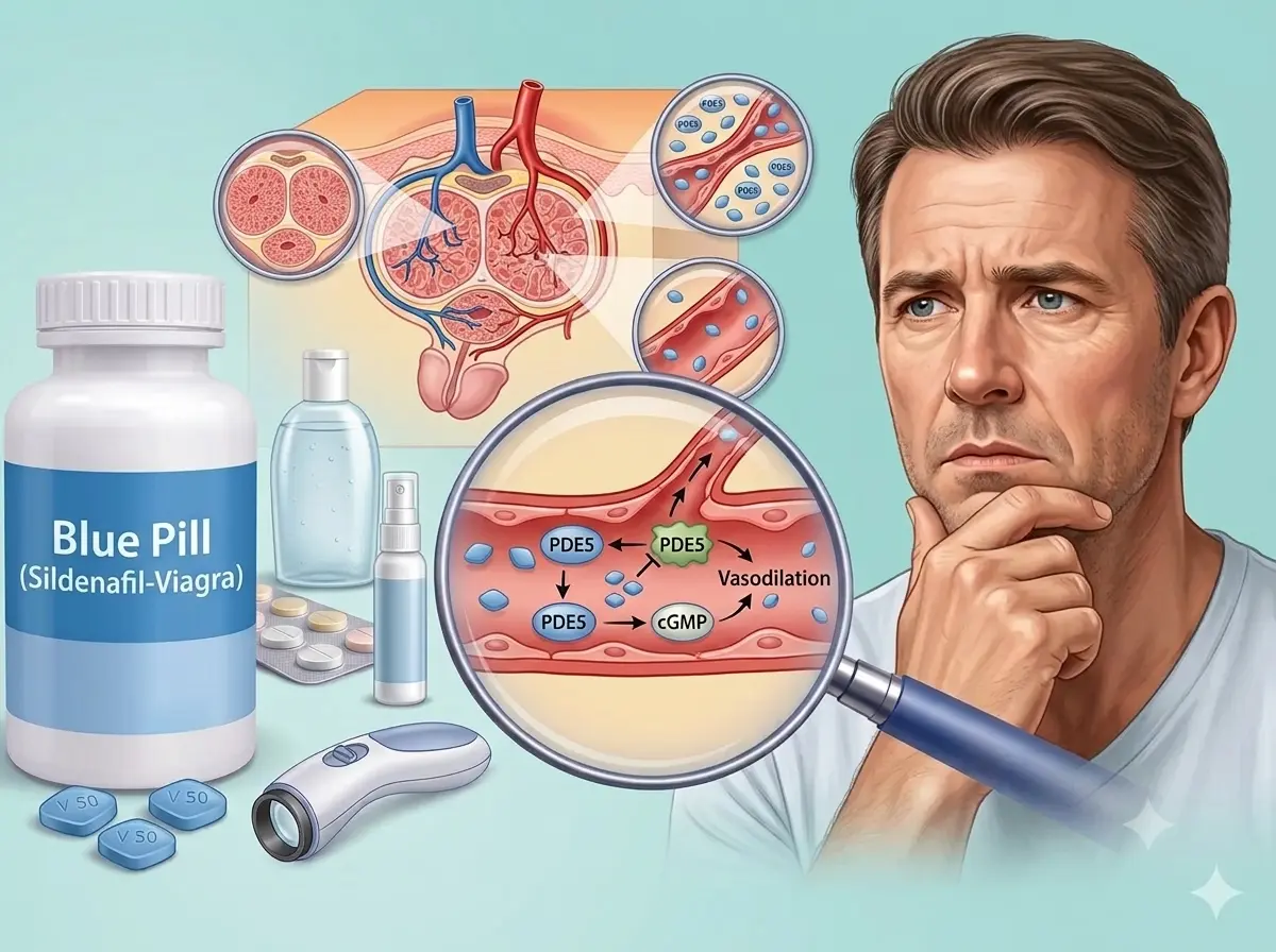 Blue Pill (Sildenafil-Viagra)