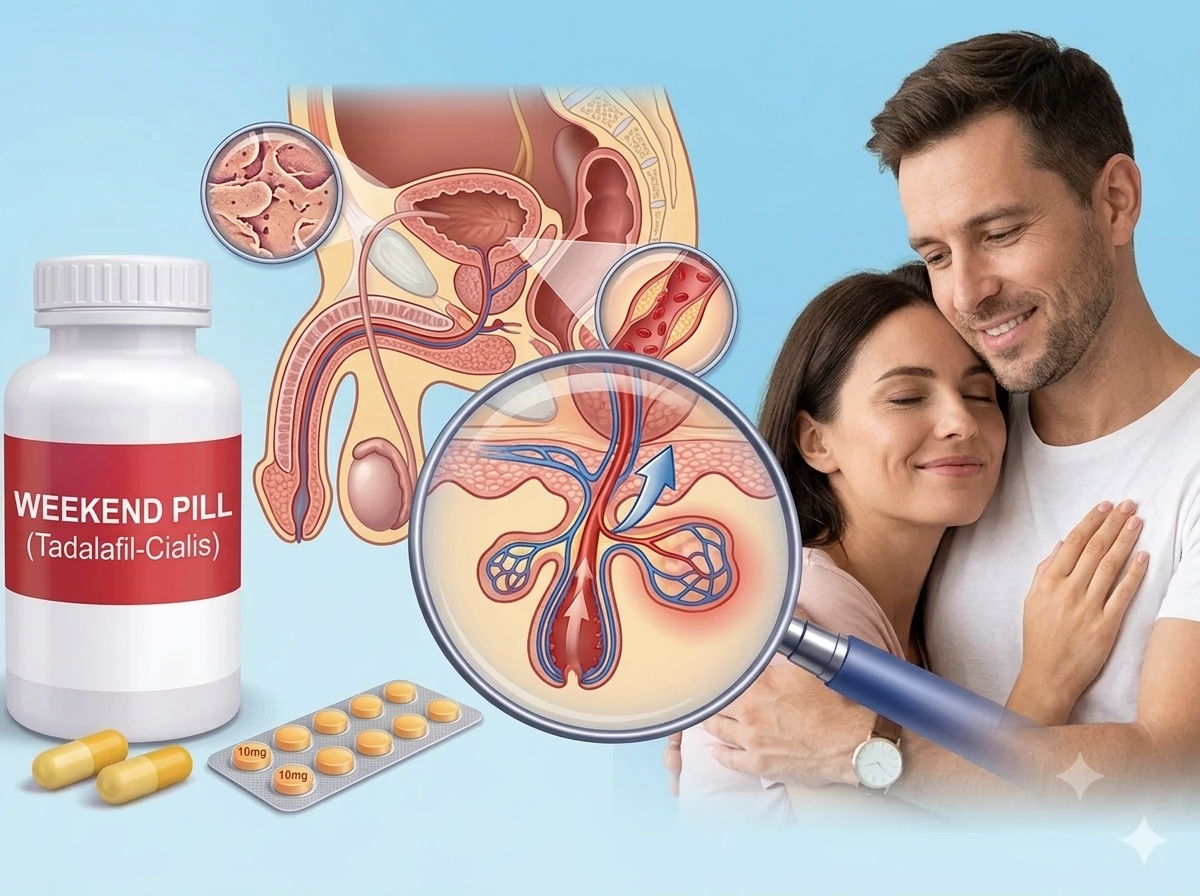 Weekend Pill(Tadalafil-Cialis)